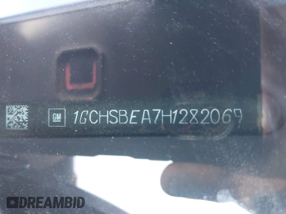 2017 Chevrolet Colorado 2WD WT with VIN 1GCHSBEA7H1282069, listed as a IAAI auction lot 41668202 with 80,163 mi miles. Bid and sale history available at carsss.com. Image 9.