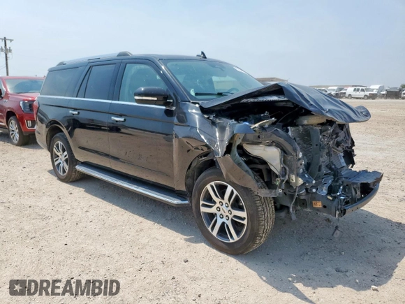 2023 Ford Expedition Max Limited with VIN 1FMJK1K83PEA54196, listed as a Copart auction lot 57048325 with 54,701 mi miles and Clean title. Bid and sale history available at DreamBid. Image 4.