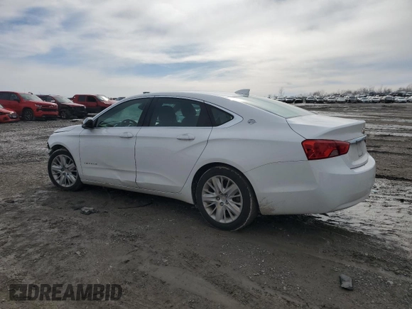 2015 Chevrolet Impala LS with VIN 1G11X5SL7FU128802, listed as a Copart auction lot 45420955 with 236,375 mi miles and Salvage Title. Bid and sale history available at DreamBid. Image 2.