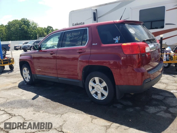 2011 GMC Terrain SLE-1 с VIN 2CTALMECXB6354872, выставлен на аукционе Copart как лот 57683325 с пробегом 177 090 миль миль и Списание • Salvage title. История ставок и продаж доступна на DreamBid. Изображение 2.