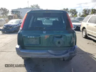 2000 Honda CR-V LX with VIN JHLRD2842YC012081, listed as a Copart auction lot 76782424 with 194,361 mi miles and Salvage Title. Bid and sale history available at carsss.com. Image 6.