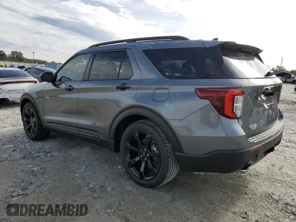 2024 Ford Explorer ST-Line with VIN 1FMSK7KH4RGA10464, listed as a Copart auction lot 43239635 with 4,786 mi miles and Salvage Title. Bid and sale history available at carsss.com. Image 2.