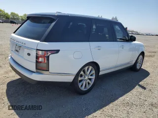 2015 Land Rover Range Rover HSE z VIN SALGS2VF9FA205166, wystawiony jako Copart lot #56526665 z przebiegiem 118 704 mil mil oraz Czysty tytuł • Clean title. Historia ofert i sprzedaży dostępna na DreamBid. Obrazek 3.