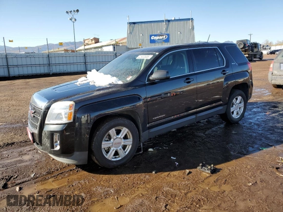 2015 GMC Terrain SLE with VIN 2GKFLVEK6F6349581, listed as a Copart auction lot 42833585 with 136,424 mi miles and Clean Title. Bid and sale history available at DreamBid. Image 1.