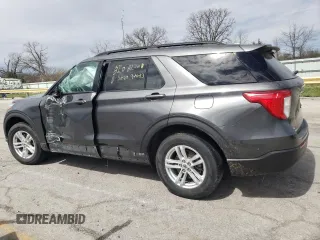 2020 Ford Explorer XLT with VIN 1FMSK8DH4LGB09859, listed as a Copart auction lot 50464775 with 42,541 mi miles and Salvage Title. Bid and sale history available at carsss.com. Image 2.
