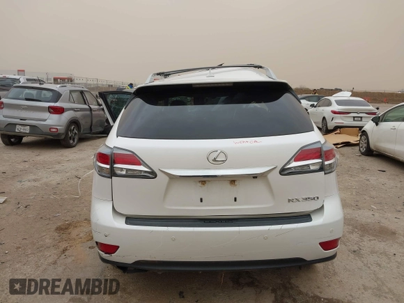 2013 Lexus RX 350 with VIN 2T2ZK1BAXDC095932, listed as a IAAI auction lot 41708217 with Not Provided miles and . Bid and sale history available at DreamBid. Image 15.