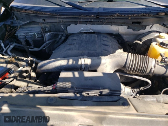 2014 Ford F-150 XL with VIN 1FTMF1CT4EFA06349, listed as a Copart auction lot 44969465 with 56,354 mi miles and Salvage title. Bid and sale history available at DreamBid. Image 11.
