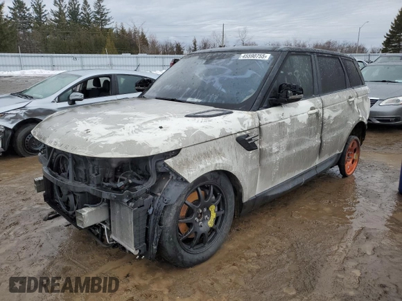 2021 Land Rover Range Rover Sport SE with VIN SALWG2SU1MA780603, listed as a Copart auction lot 45590755 with 41,415 mi miles and Clean Title. Bid and sale history available at carsss.com. Image 1.