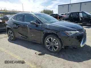 2020 Lexus UX 200 with VIN JTHX3JBH4L2029894, listed as a Copart auction lot 53101095 with 44,695 mi miles and Salvage title. Bid and sale history available at DreamBid. Image 4.