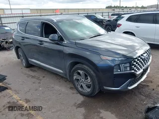 2021 Hyundai Santa Fe Essential with VIN 5NMS24AJ1MH358585, listed as a IAAI auction lot 41126840 with 1 mi miles. Bid and sale history available at carsss.com. Image 1.