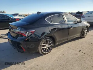 2022 Acura ILX Premium with VIN 19UDE2F7XNA005387, listed as a Copart auction lot 89003205 with Not Provided miles and Salvage Title. Bid and sale history available at DreamBid. Image 3.