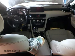 2022 Genesis G70 3.3T z VIN KMTG54TE8NU090398, wystawiony jako Copart lot #55102905 z przebiegiem 30 960 mil mil oraz Szkody całkowita. Historia ofert i sprzedaży dostępna na DreamBid. Obrazek 8.