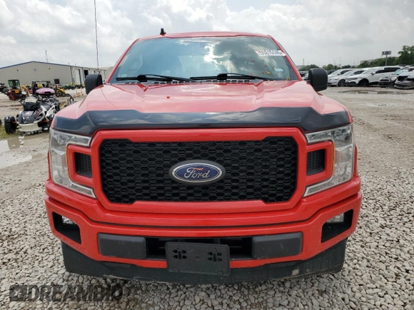2020 Ford F-150 XL with VIN 1FTEW1CP9LKD74103, listed as a Copart auction lot 50815145 with 53,915 mi miles and Salvage Title. Bid and sale history available at carsss.com. Image 5.
