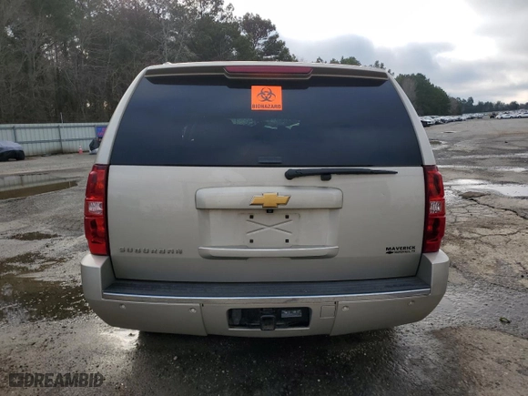 2014 Chevrolet Suburban LTZ with VIN 1GNSCKE08ER129201, listed as a Copart auction lot 86920874 with 149,468 mi miles and Salvage Title. Bid and sale history available at carsss.com. Image 6.