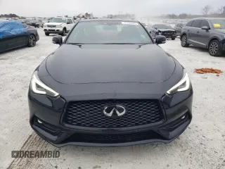 2022 Infiniti Q60 Red Sport 400 with VIN JN1FV7LL8NM680324, listed as a Copart auction lot 41792955 with 36,089 mi miles and Salvage title. Bid and sale history available at DreamBid. Image 5.