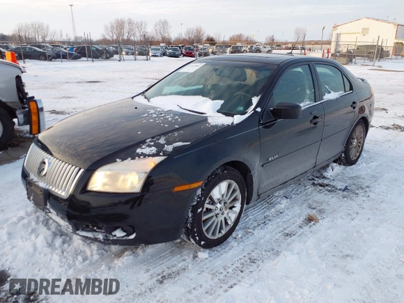 2008 Mercury Milan Premier with VIN 3MEHM02128R609324, listed as a IAAI auction lot 41213842 with 118,968 mi miles and . Bid and sale history available at DreamBid. Image 2.