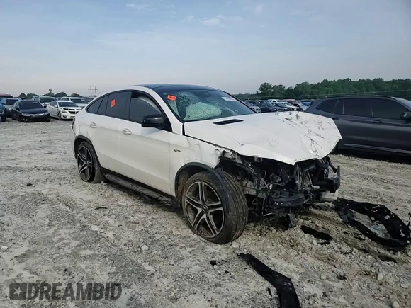2017 Mercedes-Benz GLE 43 AMG with VIN 4JGED6EB6HA050779, listed as a Copart auction lot 57034365 with Not provided miles and Salvage title. Bid and sale history available at DreamBid. Image 14.