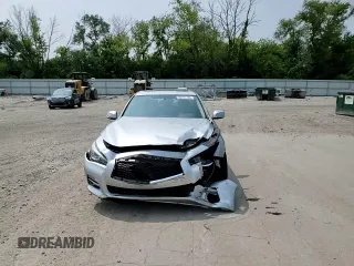 2014 Infiniti Q50 Sport z VIN JN1BV7AR5EM682473, wystawiony jako Copart lot #60747385 z przebiegiem 80 474 mil mil oraz Czysty tytuł • Clean title. Historia ofert i sprzedaży dostępna na DreamBid. Obrazek 13.