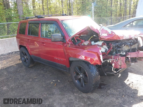2013 Jeep Patriot Sport with VIN 1C4NJRBB0DD174560, listed as a IAAI auction lot 42101821 with 107,988 mi miles and . Bid and sale history available at carsss.com. Image 1.