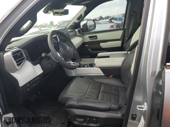 2023 Toyota Tundra Capstone Hybrid с VIN 5TFVC5DB6PX032166, выставлен на аукционе Copart как лот 42430465 с пробегом 39 910 миль миль и Списание • Salvage title. История ставок и продаж доступна на DreamBid. Изображение 7.