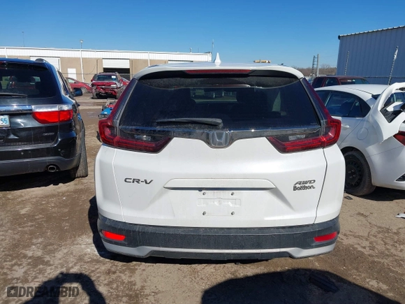 2022 Honda CR-V EX-L with VIN 2HKRW2H82NH624789, listed as a IAAI auction lot 41321610 with 40,220 mi miles. Bid and sale history available at carsss.com. Image 16.