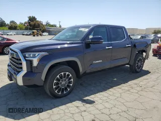 2024 Toyota Tundra Limited with VIN 5TFJA5DB0RX202674, listed as a Copart auction lot 57321805 with 34,317 mi miles and Salvage title. Bid and sale history available at DreamBid. Image 1.