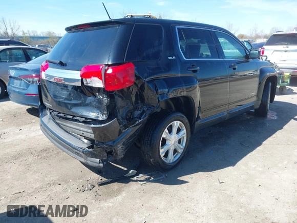 2017 GMC Terrain SLE with VIN 2GKFLSEK1H6265914, listed as a IAAI auction lot 42097155 with 121,905 mi miles. Bid and sale history available at carsss.com. Image 4.