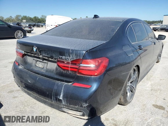 2019 BMW 7 Series 750i xDrive with VIN WBA7F2C50KB240590, listed as a Copart auction lot 64859212 with 10,157 mi miles. Bid and sale history available at carsss.com. Image 4.