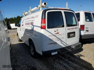 2012 Chevrolet Express Cargo Van with VIN 1GCSGAFX1C1137350, listed as a Copart auction lot 76128634 with 223,038 mi miles and Clean Title. Bid and sale history available at carsss.com. Image 2.