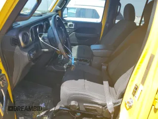 2020 Jeep Wrangler Unlimited Willys z VIN 1C4HJXDG1LW265611, wystawiony jako Copart lot #67928914 z przebiegiem 73 516 mil mil oraz Szkoda całkowita • Salvage title. Historia ofert i sprzedaży dostępna na DreamBid. Obrazek 7.