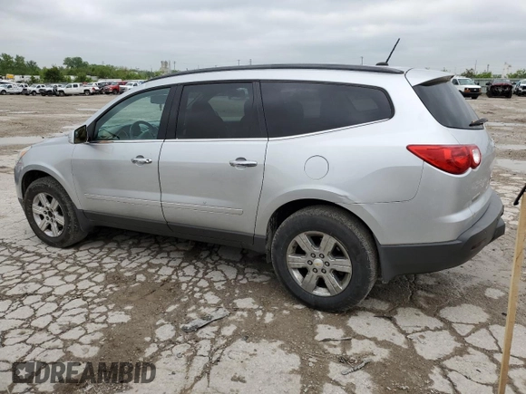 2012 Chevrolet Traverse 1LT with VIN 1GNKRGED9CJ421224, listed as a Copart auction lot 54675265 with 171,227 mi miles and Clean Title. Bid and sale history available at DreamBid. Image 2.