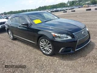 2014 Lexus LS 460 L with VIN JTHDL5EF5E5006176, listed as a IAAI auction lot 42612770 with 124,168 mi miles and . Bid and sale history available at DreamBid. Image 1.