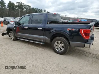 2021 Ford F-150 XL with VIN 1FTFW1E50MFA45896, listed as a Copart auction lot 46882735 with 57,041 mi miles and Salvage Title. Bid and sale history available at DreamBid. Image 2.