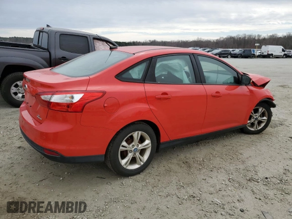 2014 Ford Focus SE with VIN 1FADP3F27EL243095, listed as a Copart auction lot 48289435 with 94,857 mi miles and Salvage Title. Bid and sale history available at DreamBid. Image 3.