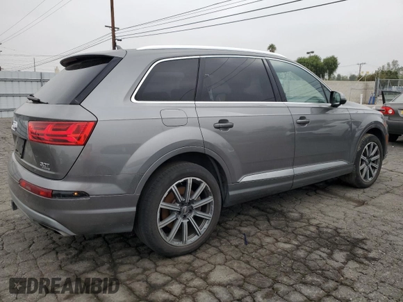 2017 Audi Q7 Premium Plus with VIN WA1LAAF72HD009222, listed as a Copart auction lot 55441265 with 98,482 mi miles and Clean Title. Bid and sale history available at DreamBid. Image 3.