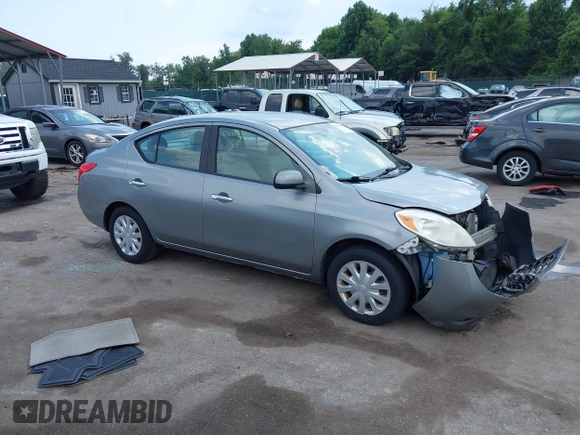 2012 Nissan Versa SV with VIN 3N1CN7AP7CL819956, listed as a IAAI auction lot 42578855 with 57,245 mi miles and . Bid and sale history available at DreamBid. Image 13.
