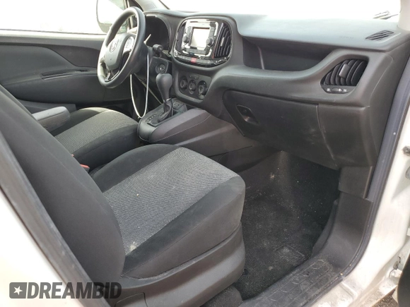 2019 Ram ProMaster City Cargo Tradesman with VIN ZFBHRFAB0K6N45789, listed as a Copart auction lot 47836375 with 152,626 mi miles and Salvage Title. Bid and sale history available at carsss.com. Image 8.