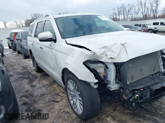 2023 Ford Expedition Max Limited z VIN 1FMJK2A82PEA25893, wystawiony jako IAAI lot #41440143 z przebiegiem 39 665 mil mil oraz . Historia ofert i sprzedaży dostępna na DreamBid. Obrazek 1.