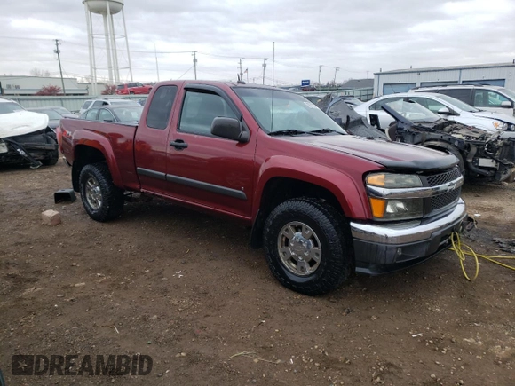 2008 Chevrolet Colorado 1LT with VIN 1GCDS19E488100714, listed as a Copart auction lot 83572374 with 127,969 mi miles and Salvage Title. Bid and sale history available at DreamBid. Image 4.