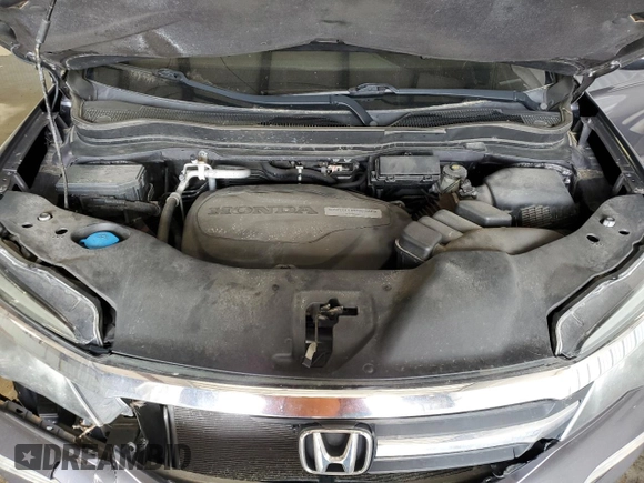 2016 Honda Pilot EX-L with VIN 5FNYF6H59GB063646, listed as a Copart auction lot 53477215 with 105,519 mi miles and Salvage Title. Bid and sale history available at carsss.com. Image 12.