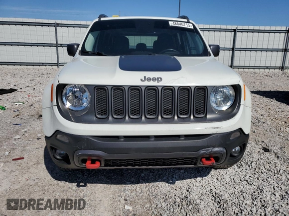 2016 Jeep Renegade Trailhawk with VIN ZACCJBCT2GPC65759, listed as a Copart auction lot 48846715 with 134,894 mi miles and Salvage title. Bid and sale history available at DreamBid. Image 5.