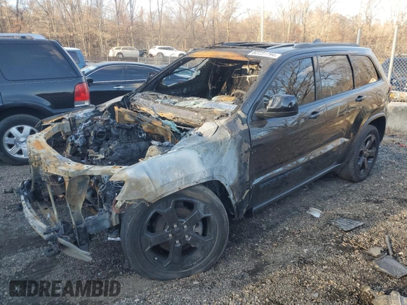 2019 Jeep Grand Cherokee Upland with VIN 1C4RJFAG2KC596023, listed as a Copart auction lot 82231794 with 0 mi miles and Salvage Title. Bid and sale history available at carsss.com. Image 1.