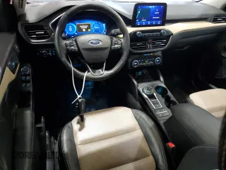 2021 Ford Escape Titanium with VIN 1FMCU9J94MUA17901, listed as a Copart auction lot 47971355 with 29,534 mi miles and Salvage Title. Bid and sale history available at carsss.com. Image 8.