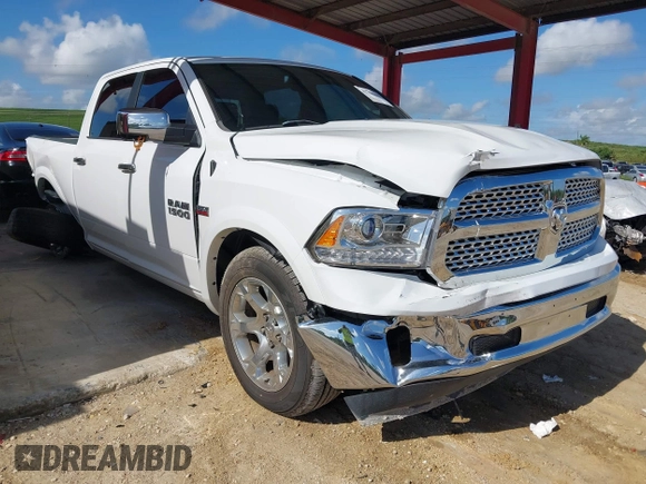 2018 Ram 1500 Laramie with VIN 1C6RR6VT1JS250301, listed as a IAAI auction lot 42736798 with 93,532 mi miles and . Bid and sale history available at DreamBid. Image 1.