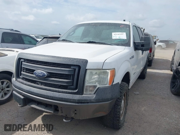 2014 Ford F-150 XL with VIN 1FTFW1ET4EKG52553, listed as a IAAI auction lot 42545917 with 113,497 mi miles and . Bid and sale history available at DreamBid. Image 2.