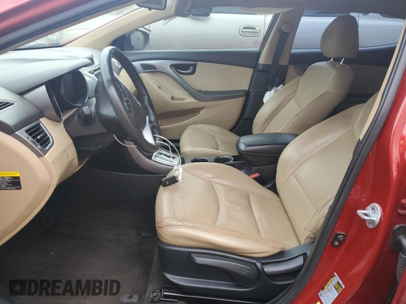 2011 Hyundai Elantra GLS с VIN KMHDH4AE2BU158858, выставлен на аукционе Copart как лот 58568885 с пробегом 132 953 миль миль и Списание • Salvage title. История ставок и продаж доступна на DreamBid. Изображение 7.