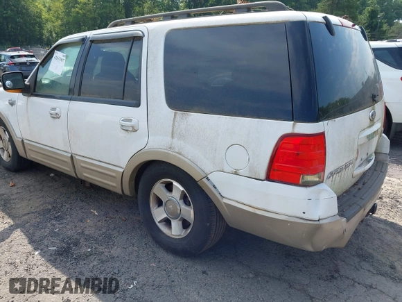 2006 Ford Expedition Eddie Bauer with VIN 1FMFU18516LA39641, listed as a IAAI auction lot 42833907 with 149,609 mi miles and . Bid and sale history available at DreamBid. Image 3.