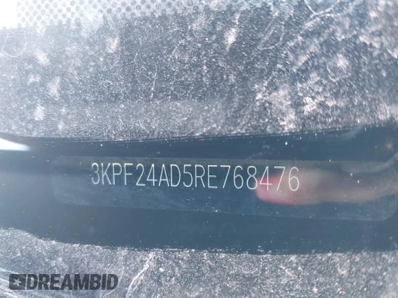 2024 Kia Forte LXS with VIN 3KPF24AD5RE768476, listed as a IAAI auction lot 41998948 with 28,716 mi miles and . Bid and sale history available at DreamBid. Image 9.