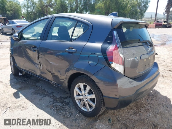 2017 Toyota Prius One with VIN JTDKDTB37H1596039, listed as a IAAI auction lot 41868009 with 124,585 mi miles and . Bid and sale history available at DreamBid. Image 3.
