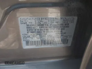 2016 Nissan Sentra S with VIN 3N1AB7AP4GY317026, listed as a IAAI auction lot 41897980 with 118,767 mi miles. Bid and sale history available at carsss.com. Image 9.